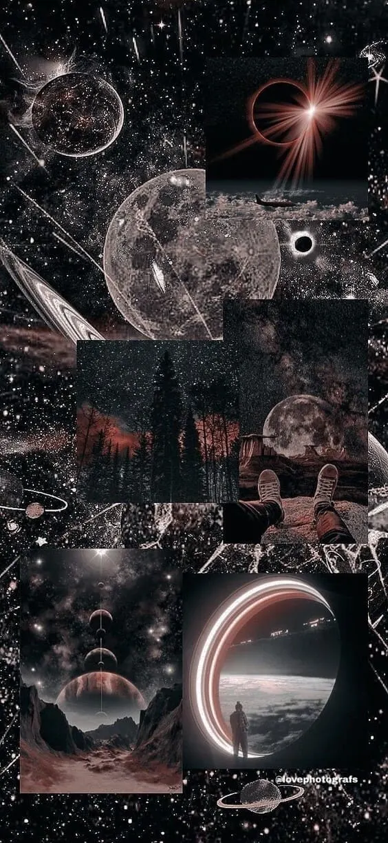 Dark planet 4K wallpaper download