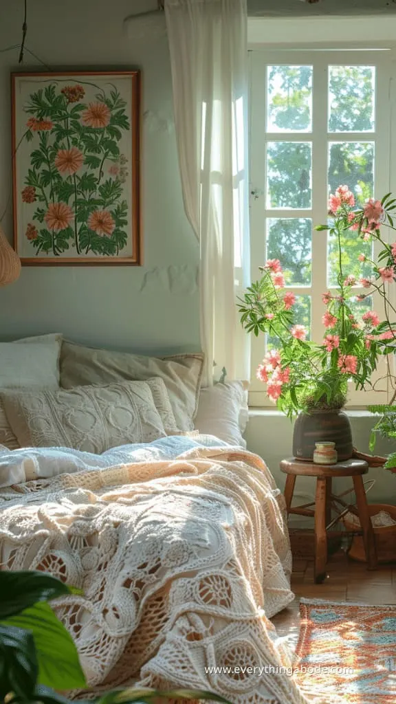 pink houseplants