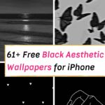 black aesthetic wallpapers for iphone 2023