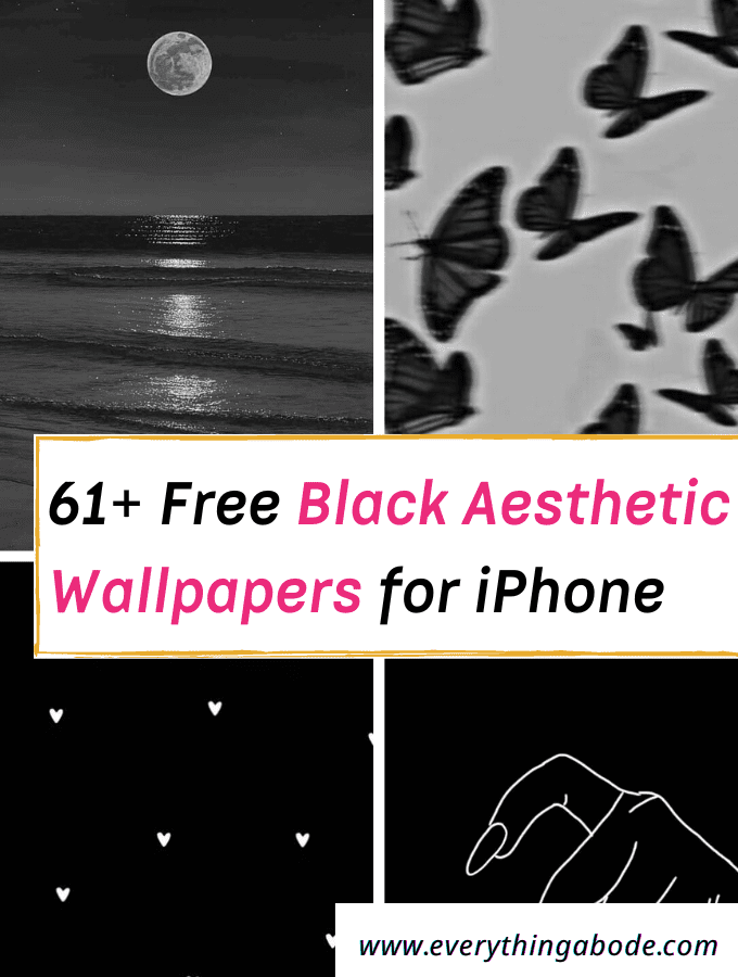 black aesthetic wallpapers for iphone 2023