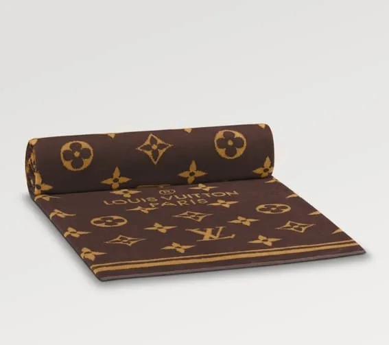 Louis Vuitton Monogram Classic Beach Towel, $640.00.