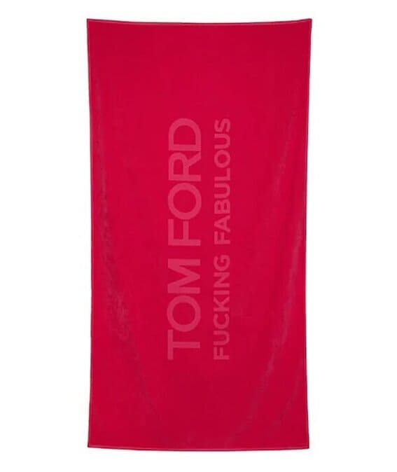 Tom Ford Fabulous Cotton Beach Towel