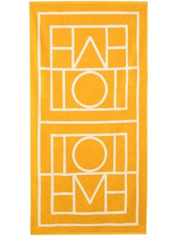 Totême X Browns, 50 Biarritz Monogram-Print Beach Towel