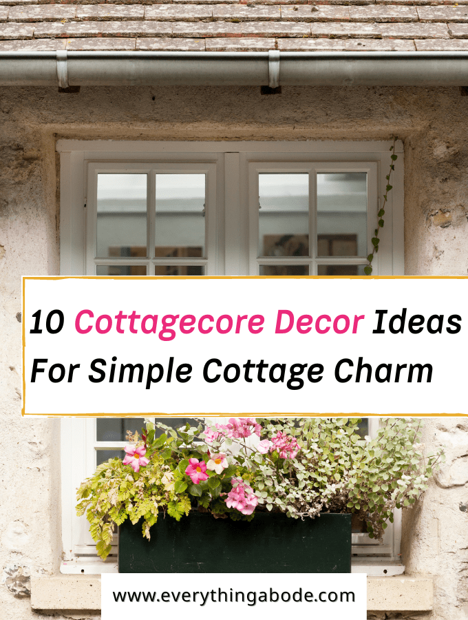 Cottagecore Decor Ideas