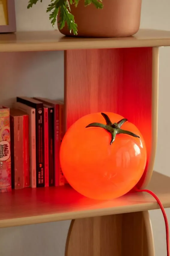 Tomato Bookshelf Lamp