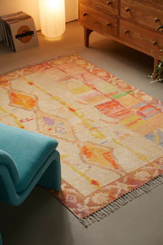 Paxi Chenille Printed Rug