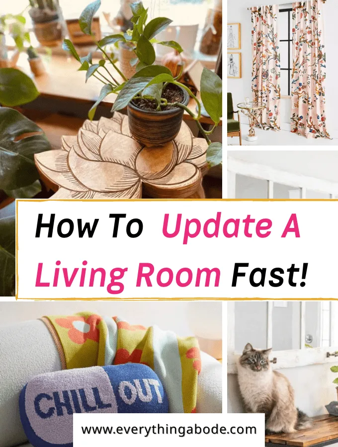 How To Update A Living Room Fast