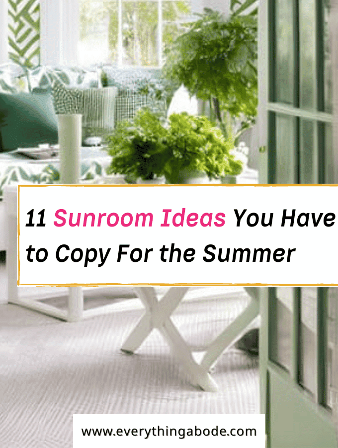 Gorgeous Sunroom Ideas