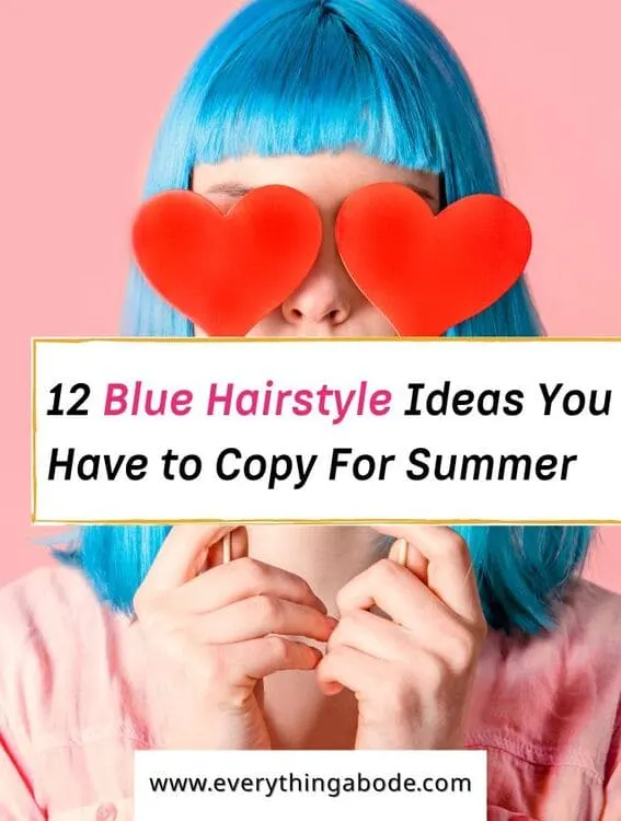 blue hairstyle ideas