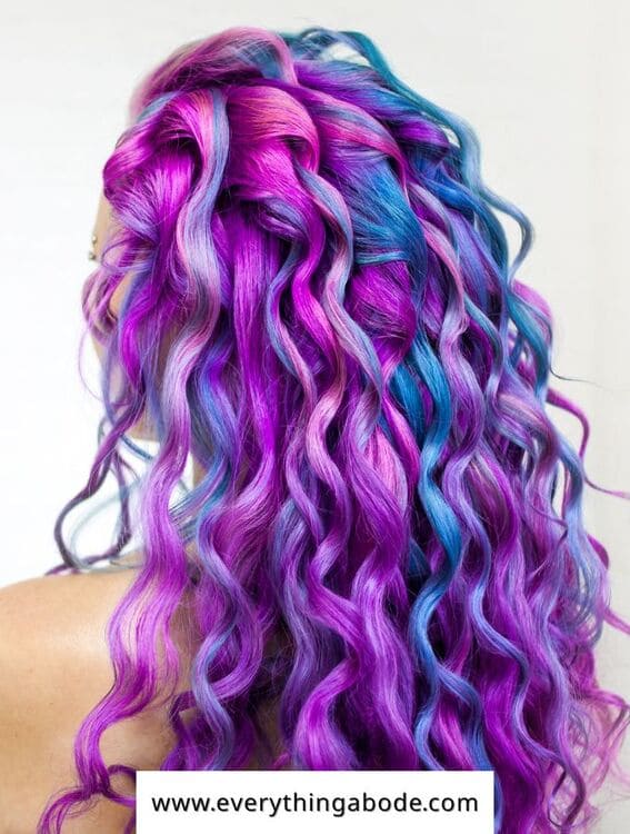 blue hairstyle ideas