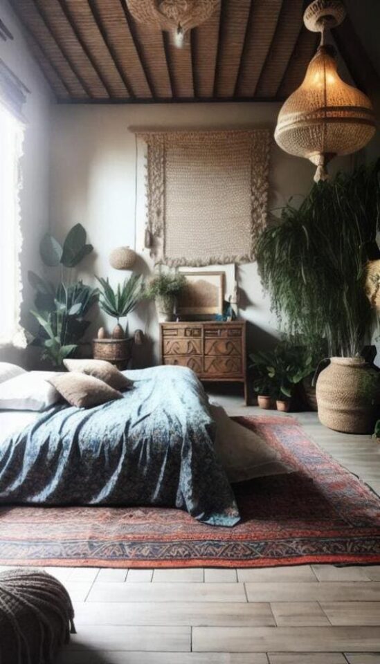 Image showcasing Gorgeous Bohemian Bedroom Ideas You Have to Copy - Everything Abode