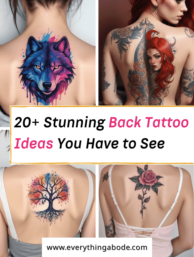 Back Tattoo Ideas For Women