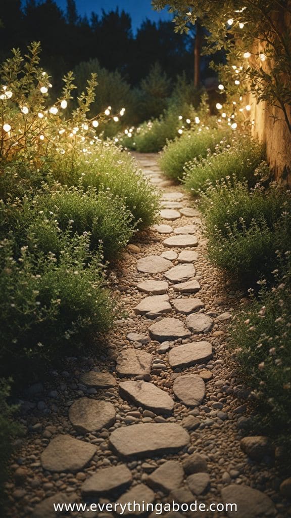 Mediterranean Garden lights