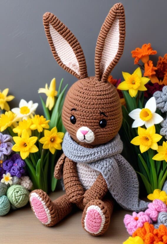 Festive Vibe With Easter Crochet Decor