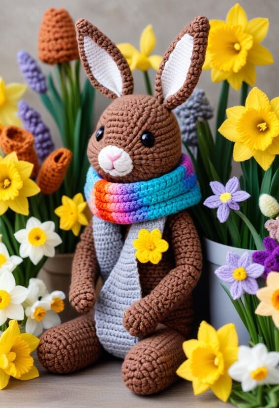 Festive Vibe With Easter Crochet Decor