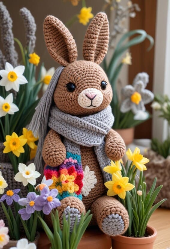 Festive Vibe With Easter Crochet Decor