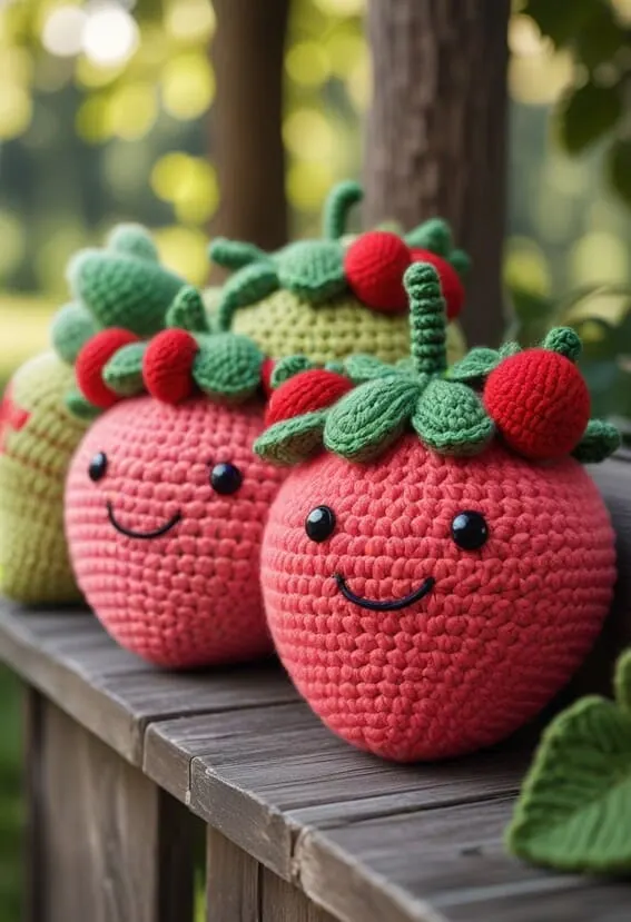 Crochet Using Fresh Fruits