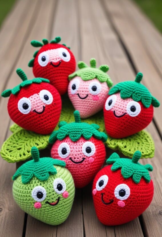 Crochet Using Fresh Fruits