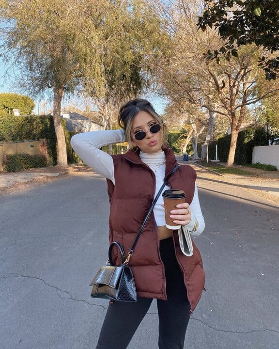 Puffer vest under suit 2025