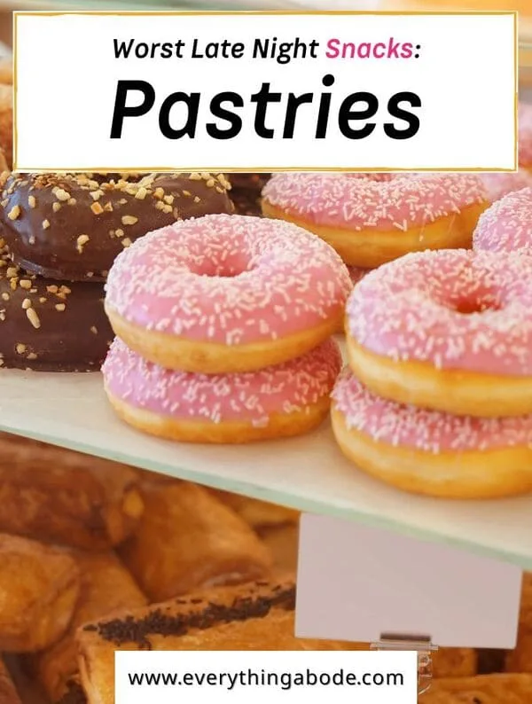 Pastries and Baked Goods (like cookies, donuts or cake)