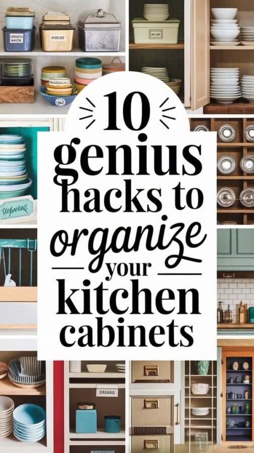 10 Simple Hacks to Organize Your Kitchen Cabinets - Everything Abode