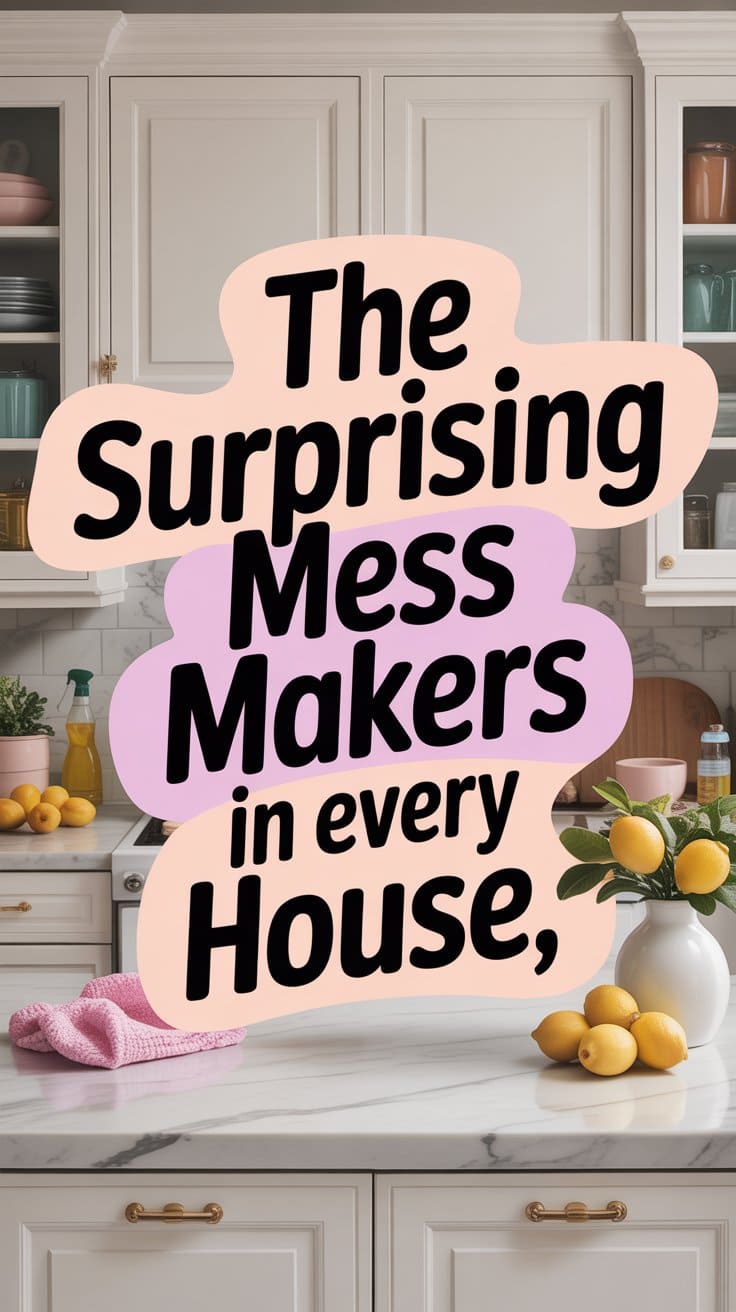 messy home habits