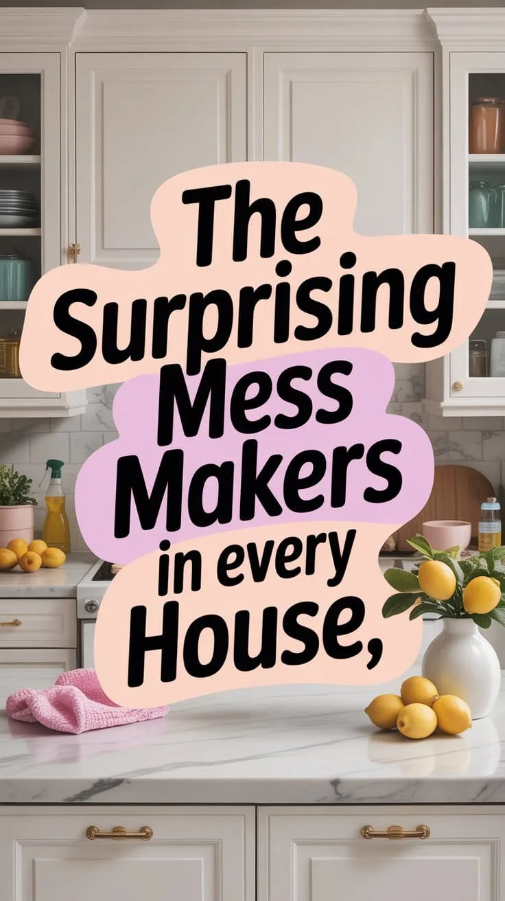 messy home habits