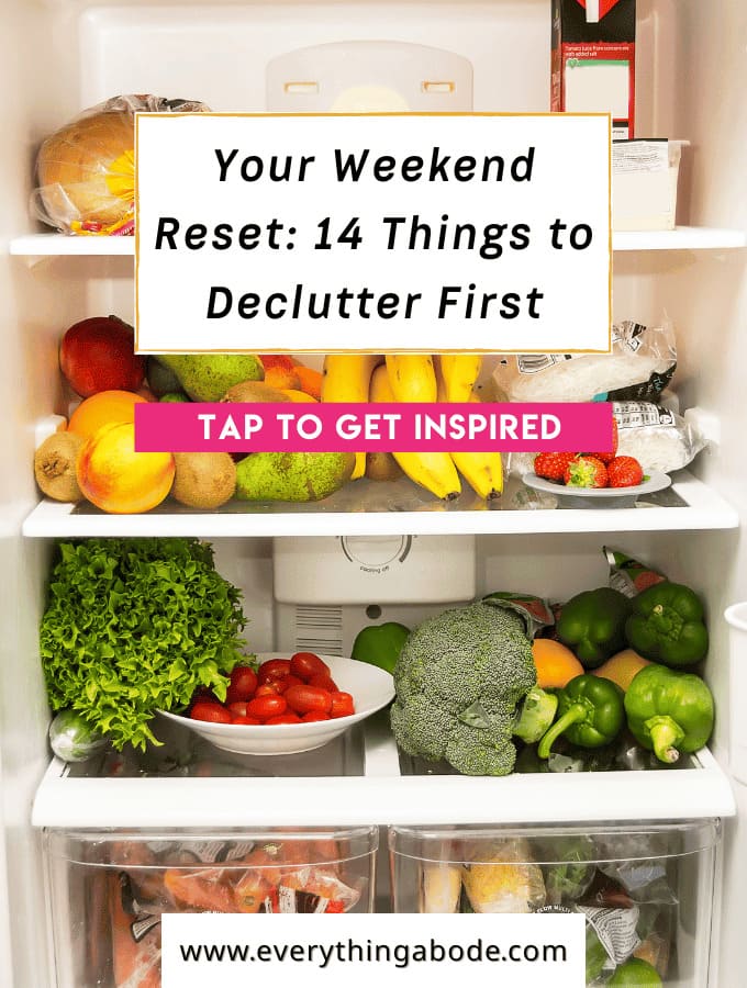 Declutter This Weekend