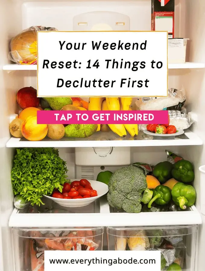 Declutter This Weekend