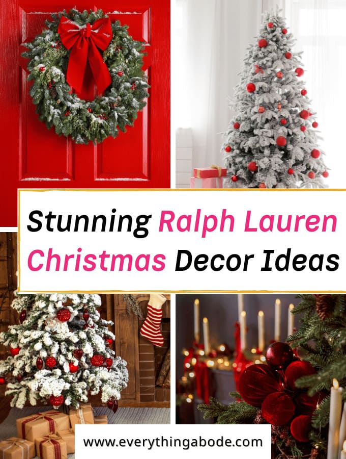Ralph Lauren Christmas décor ideas