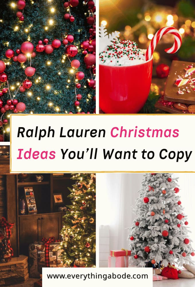Ralph Lauren Christmas décor ideas