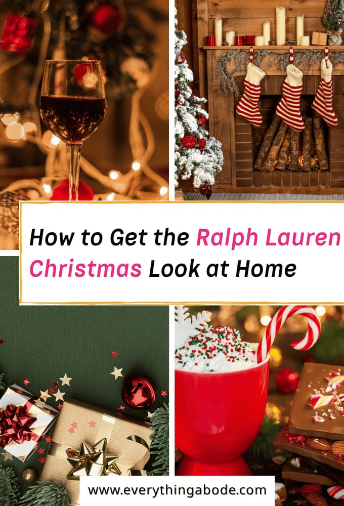 Ralph Lauren Christmas décor ideas