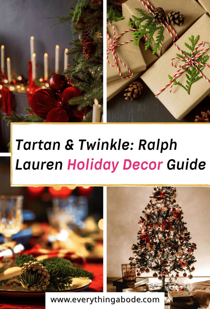 Ralph Lauren Christmas décor ideas