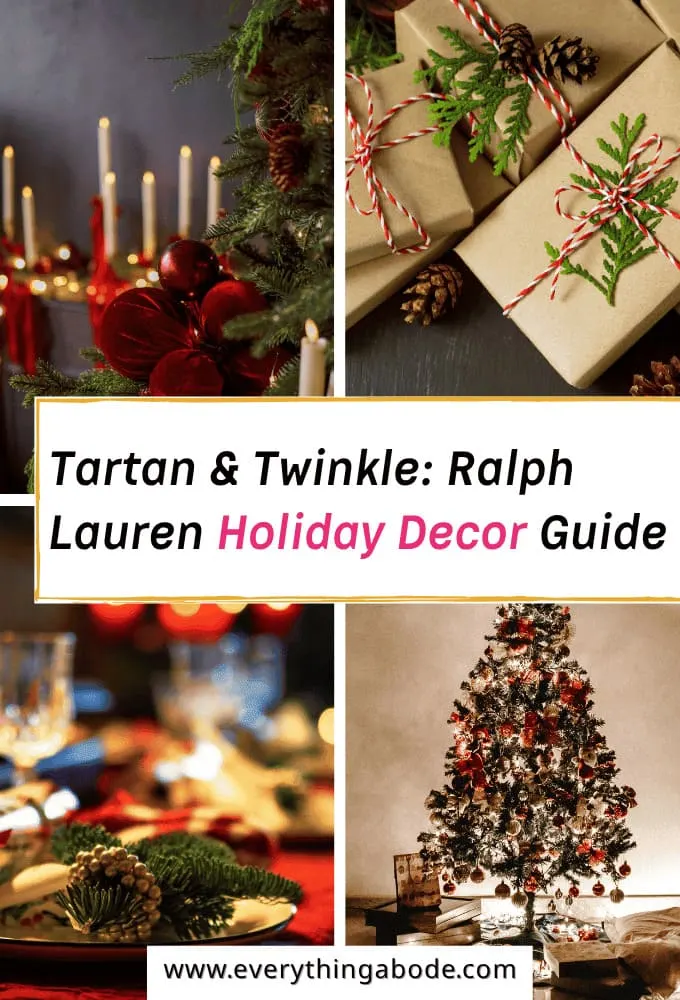 Ralph Lauren Christmas décor ideas