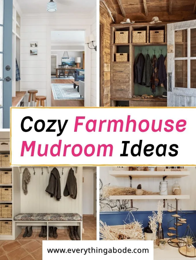 Farmhouse Mudroom Ideas That'll Make Your Life Easier