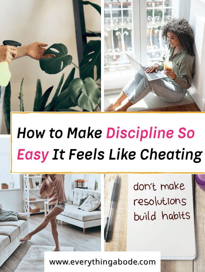 how to make discipline feel easy