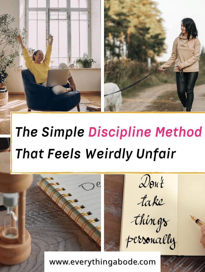 how to make discipline feel easy