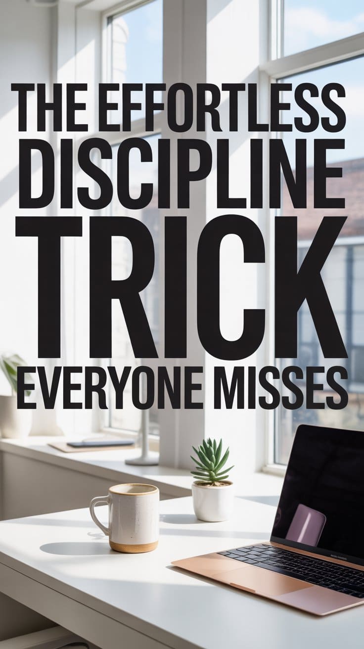 how to make discipline feel easy