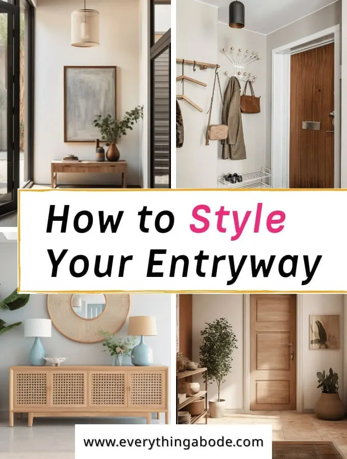 how to make your entryway feel inviting (