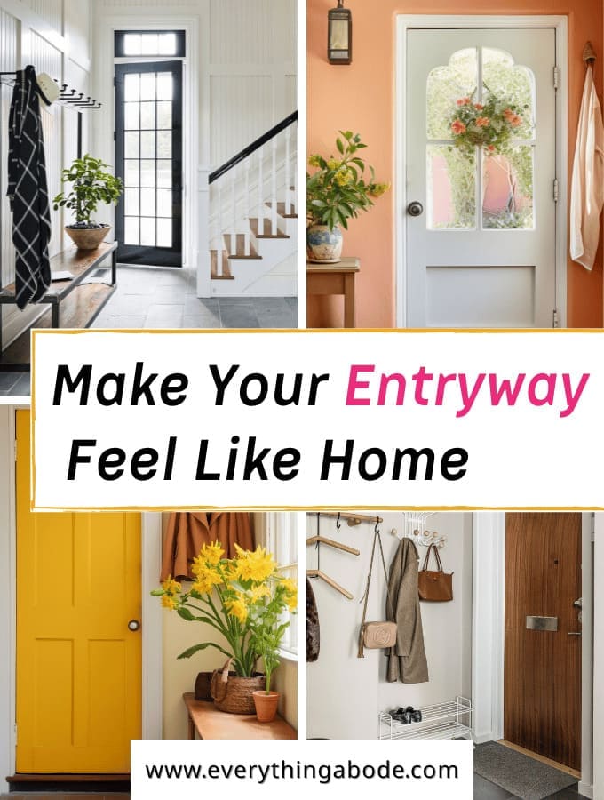 how to make your entryway feel inviting (