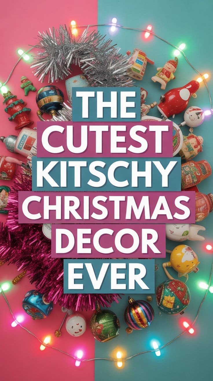 kitschy christmas pin 