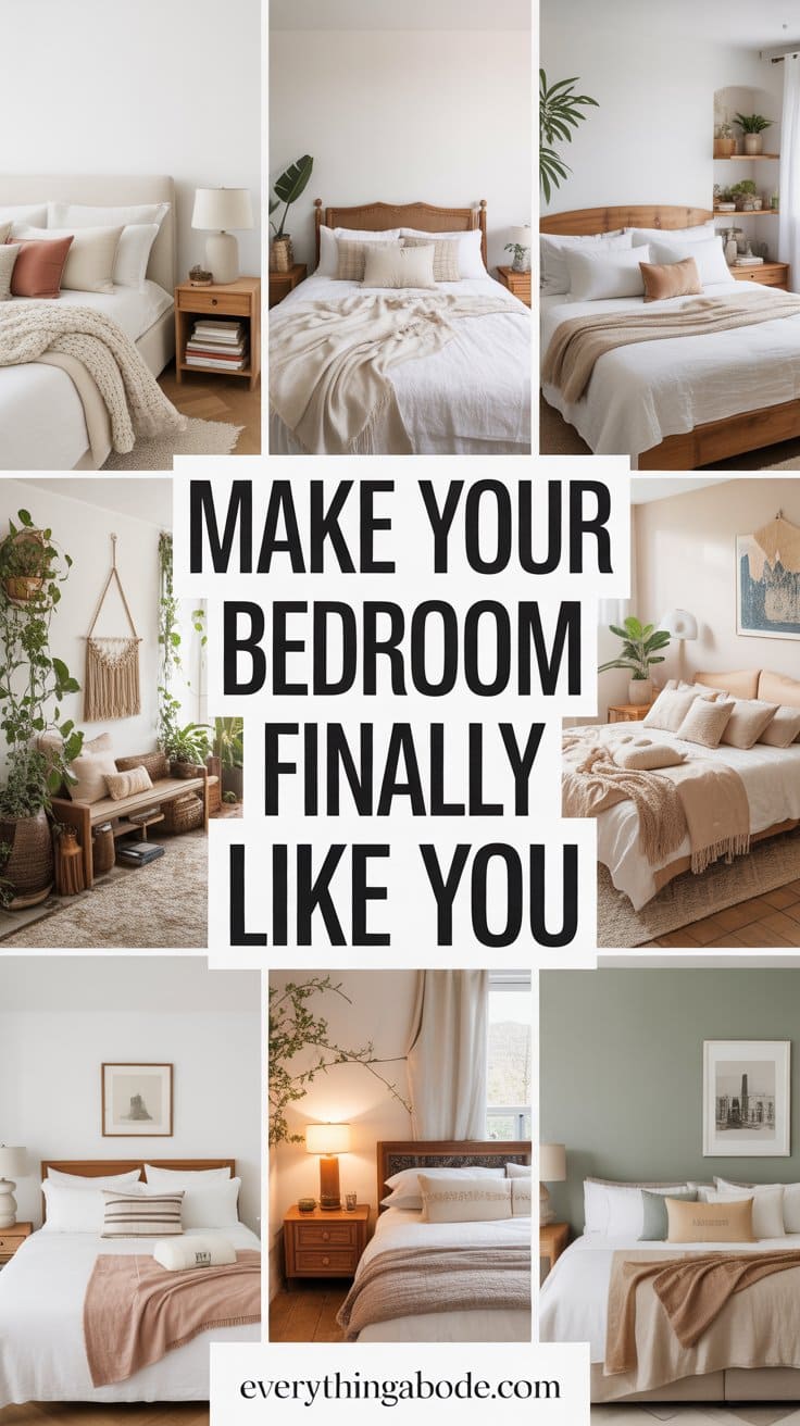 How to Make Your Bedroom Feel More Like You