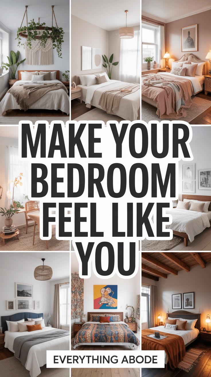 How to Make Your Bedroom Feel More Like You