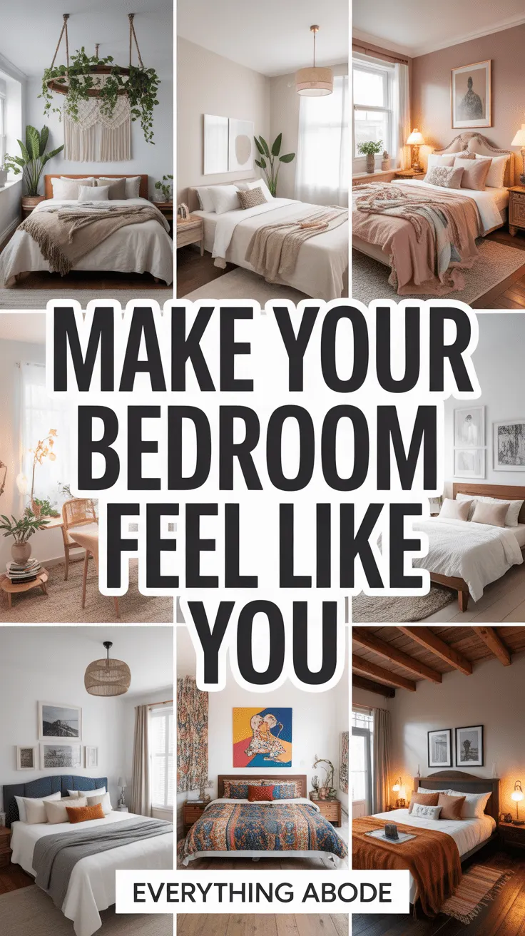 How to Make Your Bedroom Feel More Like You