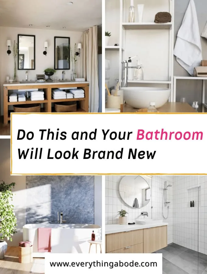 small bathroom updates