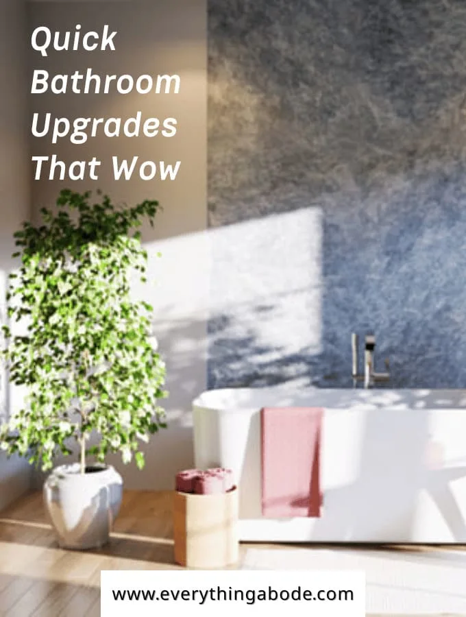 small bathroom updates