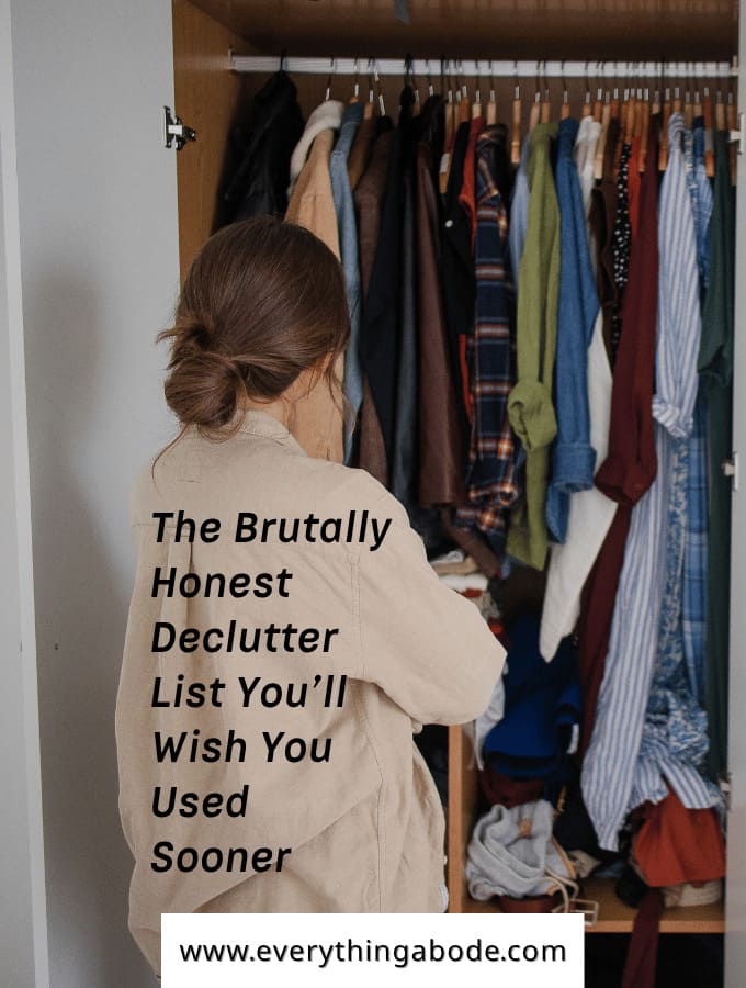 things to declutter before spring