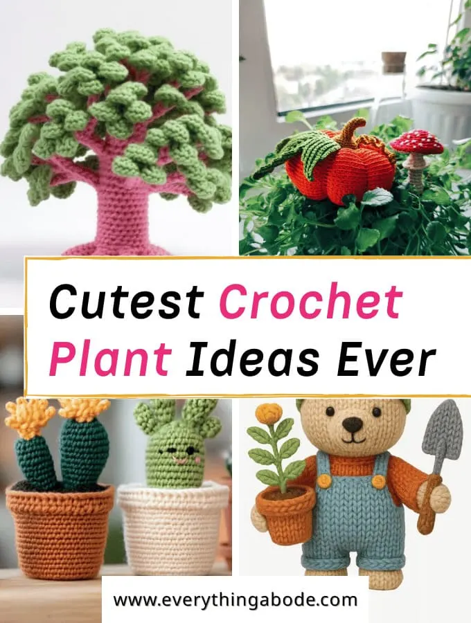 Cute Crochet Plant Ideas