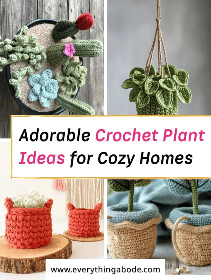 Cute Crochet Plant Ideas