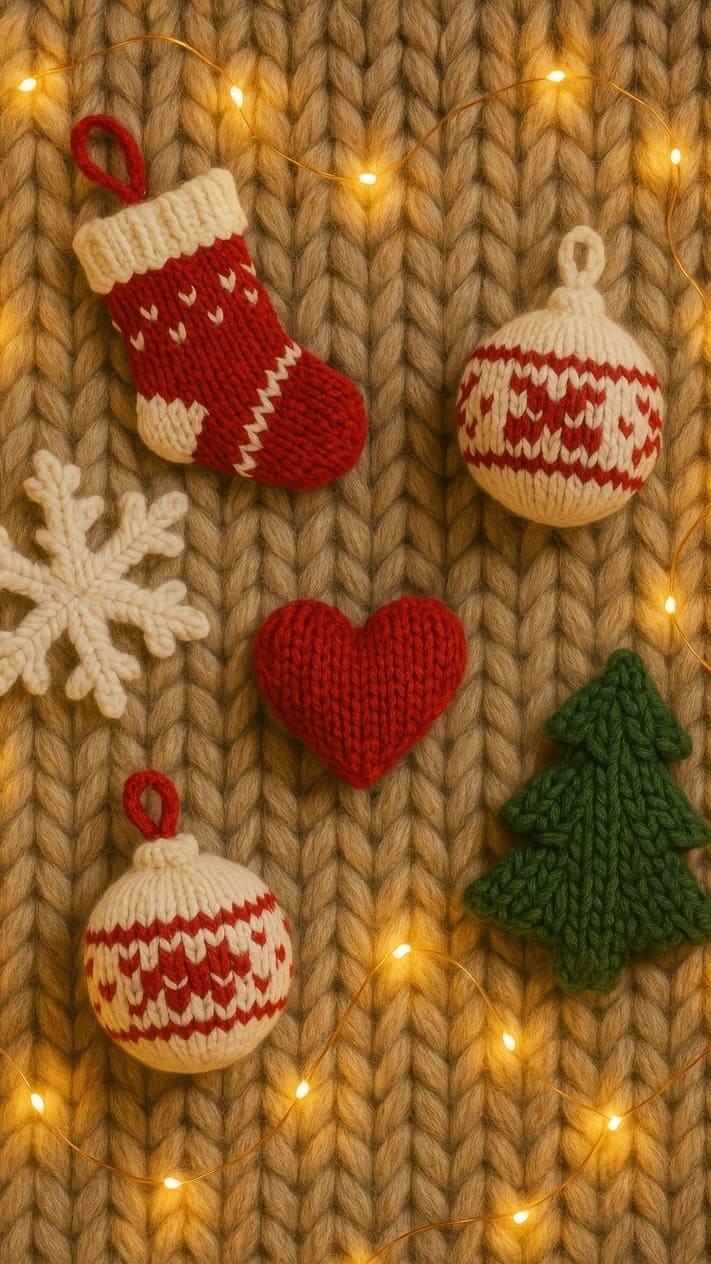 Classic Red and Green Christmas Phone Wallpaper Ideas